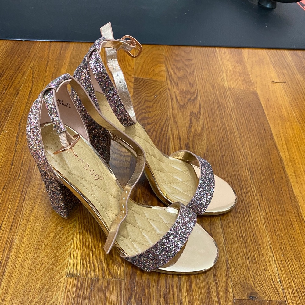 Glitter heels